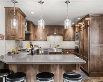 Rmr: Elkhorn Lodge Home In Teton Village - Teton Village - Cocina