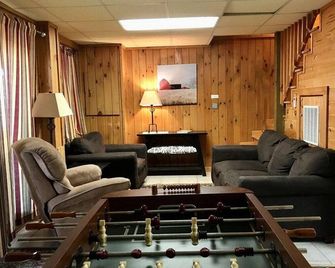 Autumn Mist - Hot Tub, Wifi, Pool Table & Dog Friendly, Gas Logs, Creekside Trout Stream - Fleetwood - Living room