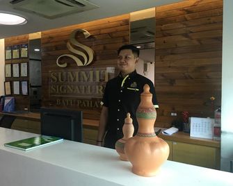 Kingston Hotel 25 @ Summit Signature Batu Pahat, Johor - Batu Pahat - Front desk
