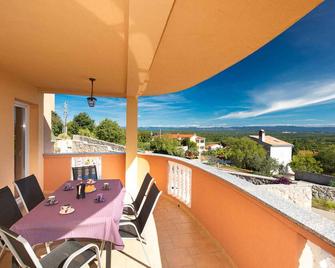 La Vista apartments with pool - Krk - Balcone