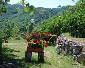 In Farmhouse independent apartment 2+2 people. Breathtaking view! - Urbino - Vista del exterior
