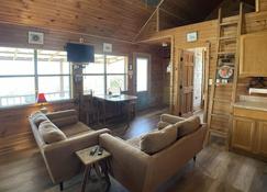 Walnut Canyon Cabins - Fredericksburg - Living room