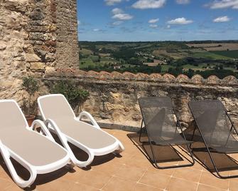 Holiday Home 'La Maison De Traverse' with Private Terrace, Wi-Fi and Air Conditioning - Cordes-sur-Ciel - Balcon