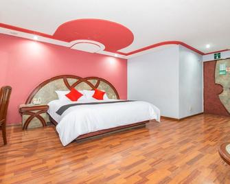 Hotel Estrella de Oriente - Mexico-Stad - Slaapkamer