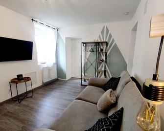 loft industriel L'Idaho - Sarreguemines - Obývací pokoj