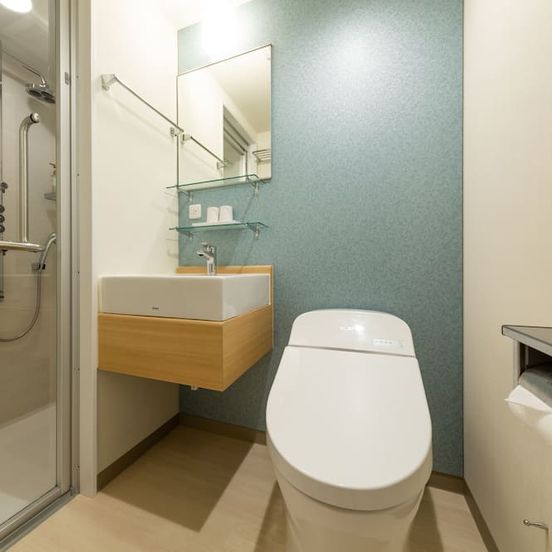 Bathroom view of The Onefive Kyoto Shijo