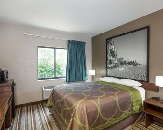 Super 8 by Wyndham Pompano Beach - פומפאנו ביץ' - חדר שינה