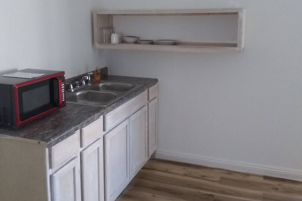 Kitchen view of New studio for rent