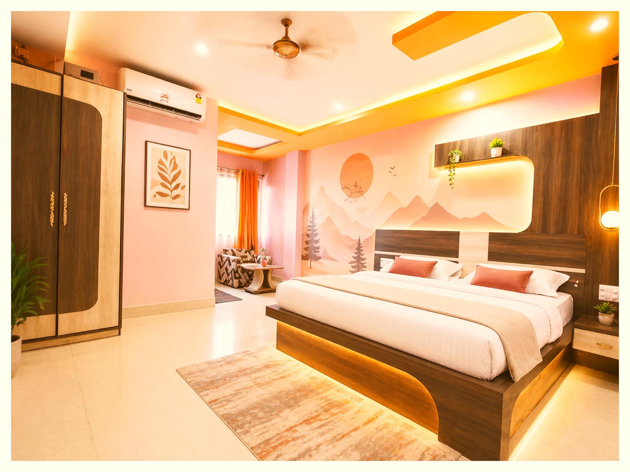 Goroomgo Galaxy International Puri Near Sea Beach - Puri - Habitación