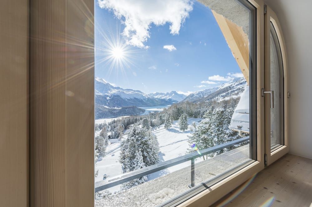 بيرجهوتل راندولينز - سانت موريتز - شرفة