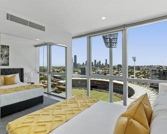 Executive 2-Bed with Stadium View, Great Amenities - Brisbane - Bedroom