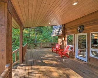 Wild Huckleberry Cabin in Alpine Fire Pit, Deck - Alpine - Balkon
