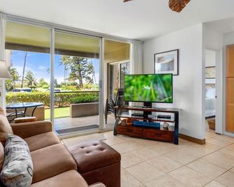 Menehune 126 Beautiful Condo next to Miles of Sandy Beach - Kihei - Pokój dzienny