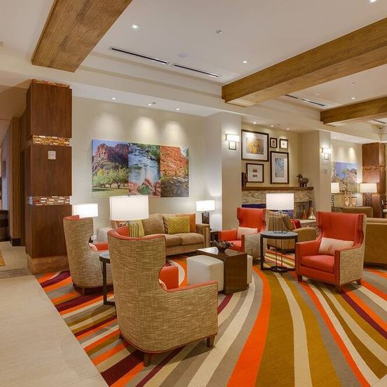 Lobby view of Cliff Castle Casino Hotel