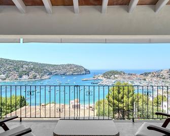 3 bedroom Villa with private pool overlooking the harbor & Sea of Puerto Soller - Soller - Parveke