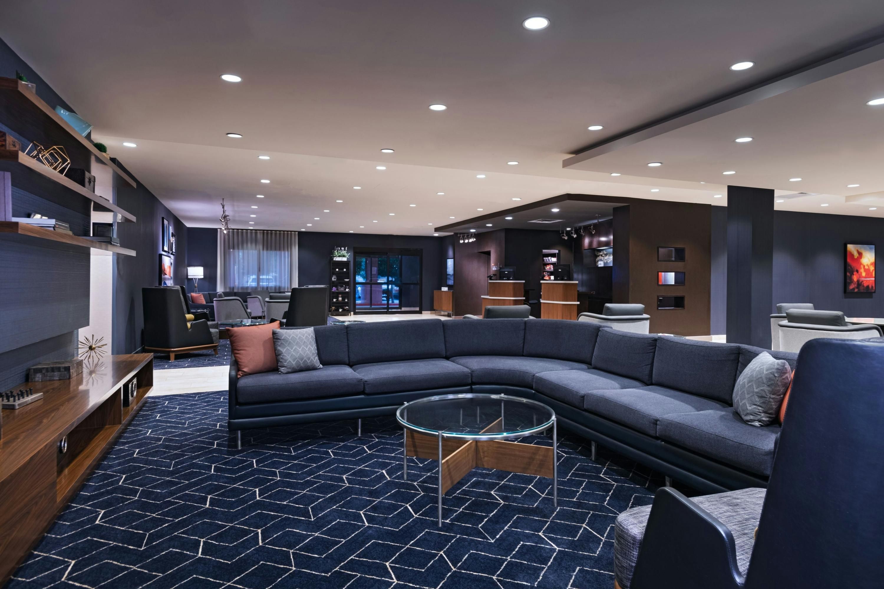 كورت يارد باي ماريوت سكوتسديل أولج تاون - سكوتسدايل - غرفة معيشة