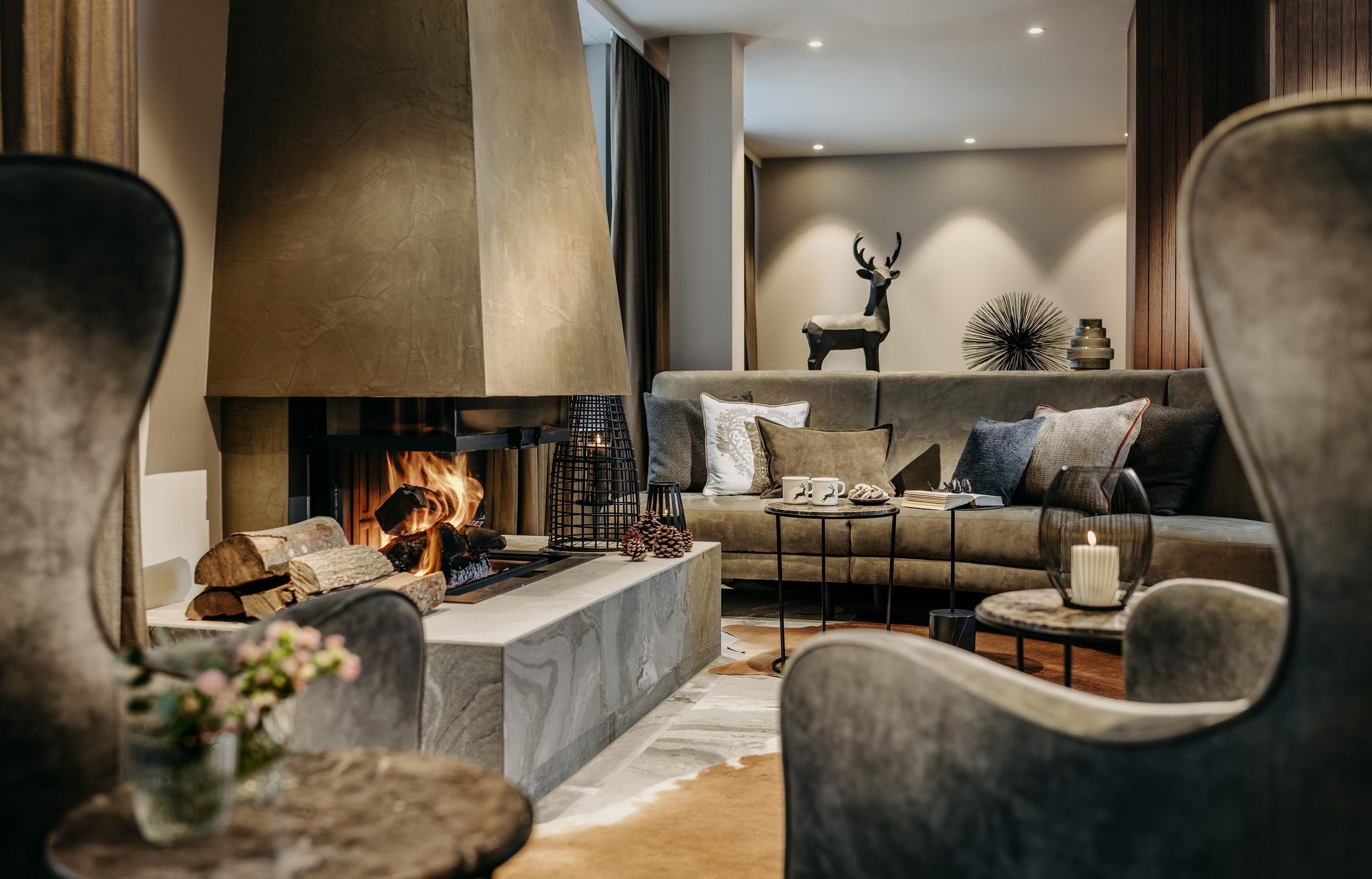 Grand Tirolia Kitzbühel - Member of Hommage Luxury Hotels Collection - קיצביהל - טרקלין