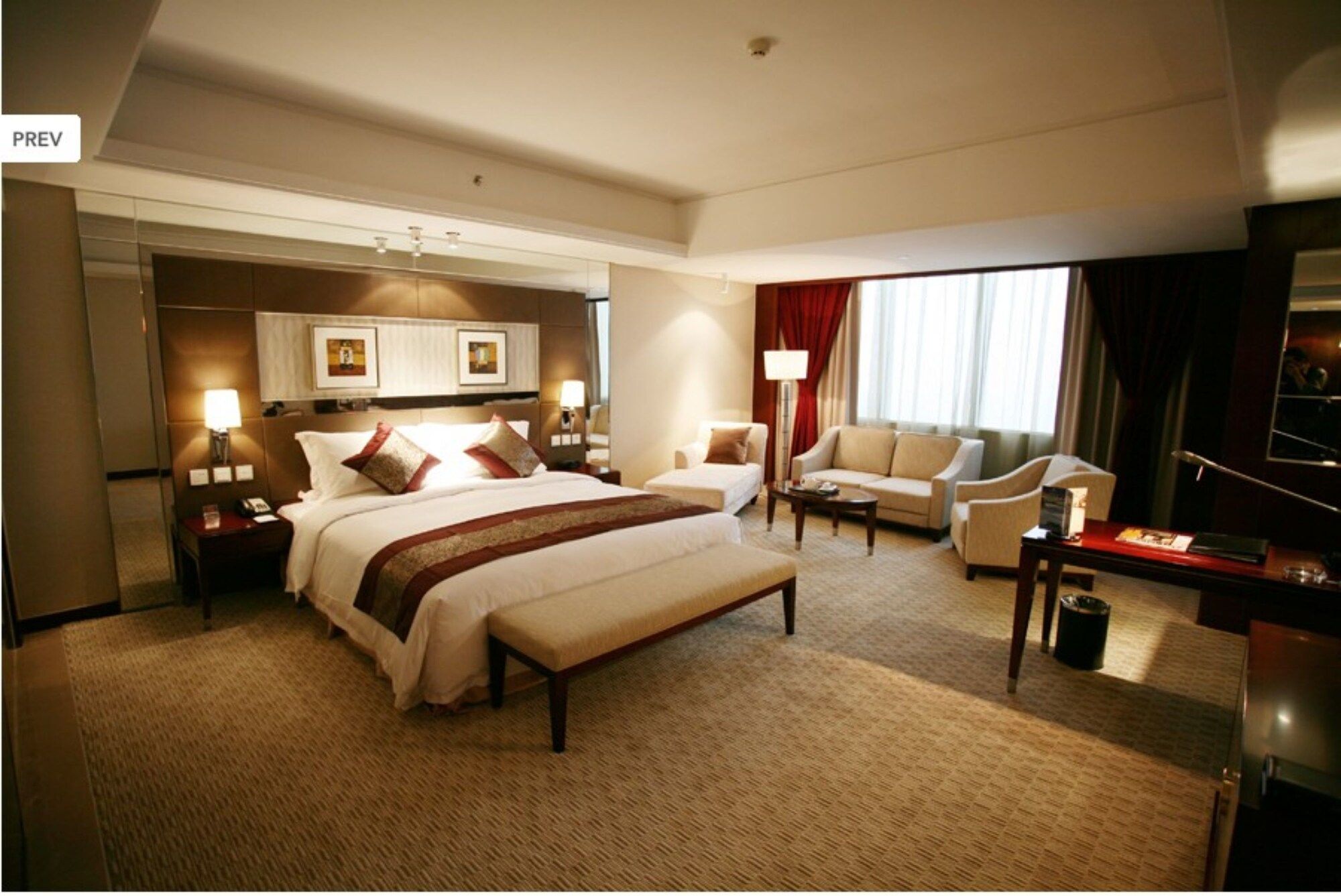 فيجن هوتل - بكين - غرفة نوم