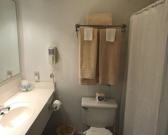 Longhouse Lodge Motel - Watkins Glen - Bathroom