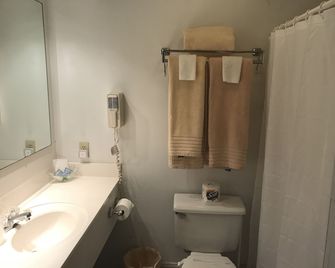 Longhouse Lodge Motel - Watkins Glen - Bathroom