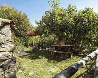 Holiday Apartment In The Mountains And Lake In A Period House In The Medieval Village I Cardi - Pescorocchiano - Pátio