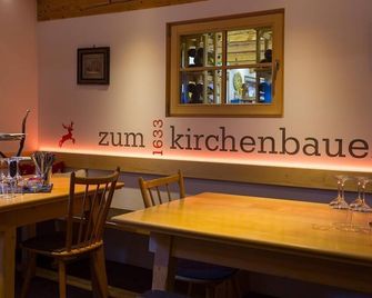 Double room (No. 1, 1-3 nights) - Pension Zum Kirchenbauer - Oberammergau - Ristorante