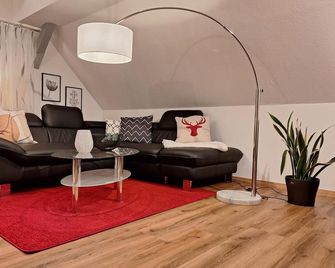 Ferienwohnung am Kurpark in Zorge im Harz - Zorge - Sala de estar
