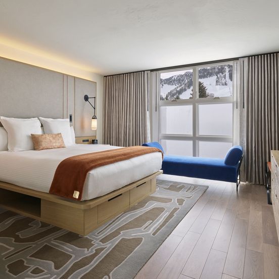 Bedroom view of Limelight Hotel Aspen