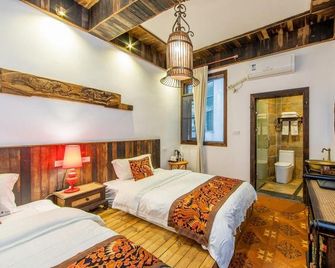 Xiao Bali Boutique Homestay (Yangshuo West Street) - גילין - חדר שינה