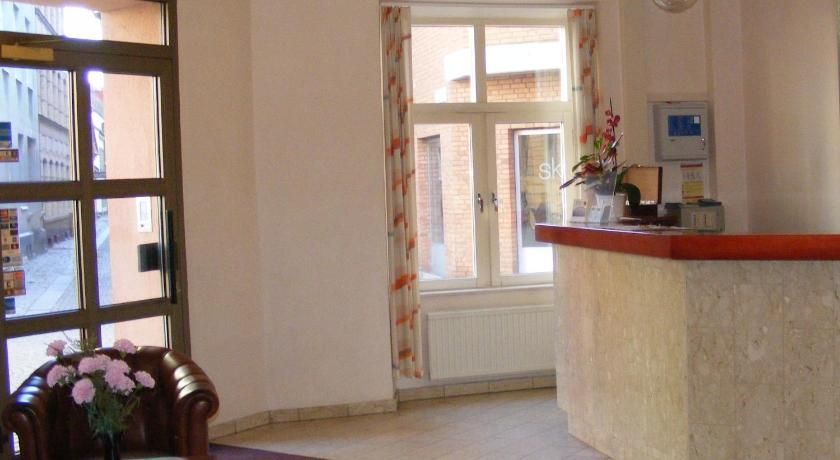 Front desk view of Hotel Continental Malmö