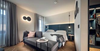 盧加諾但丁中心瑞士優質酒店 - 盧加諾 - 盧加諾 - 臥室