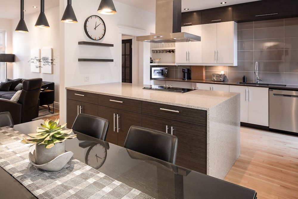 Villa Montcalm: Prestige & Confort au Vieux-québec - קוויבק סיטי - מטבח