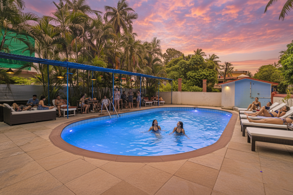 Fabhotel Balaji Resort - קלנגוטה - בריכה