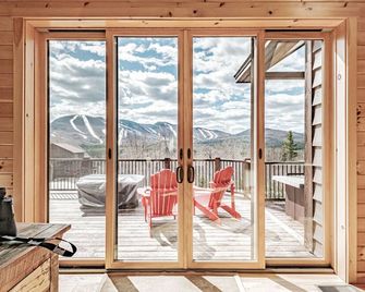 2 miles within Sunday river, mountain side house - Newry - Balcon