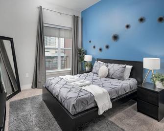 Trifecta Luxury Serviced Apartment In Uptown Clt - שרלוט - חדר שינה