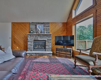 Elk Mountain Chalet - Union Dale - Sala de estar
