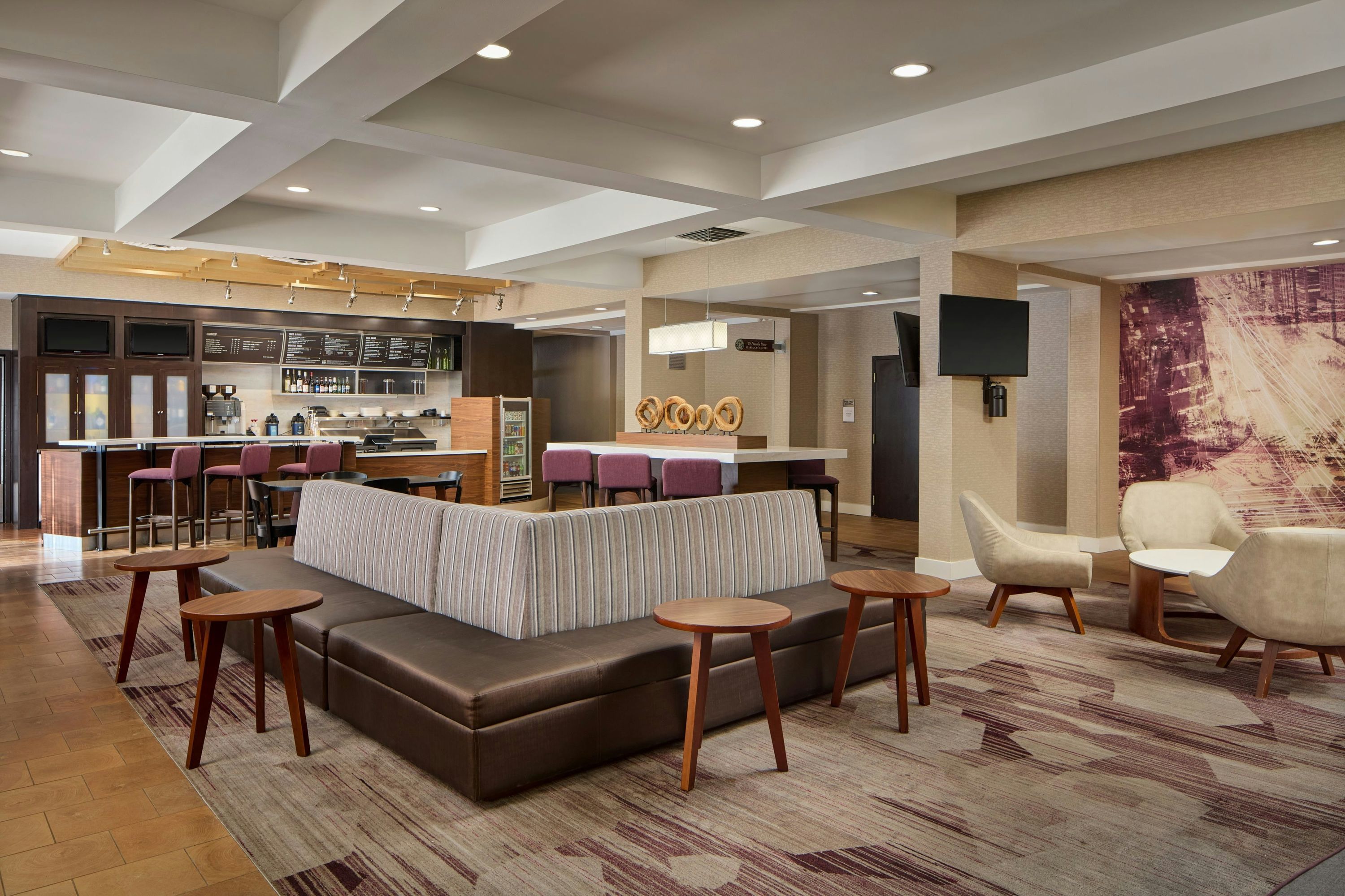 Courtyard by Marriott Newark Granville - Ньюарк - Ресторан