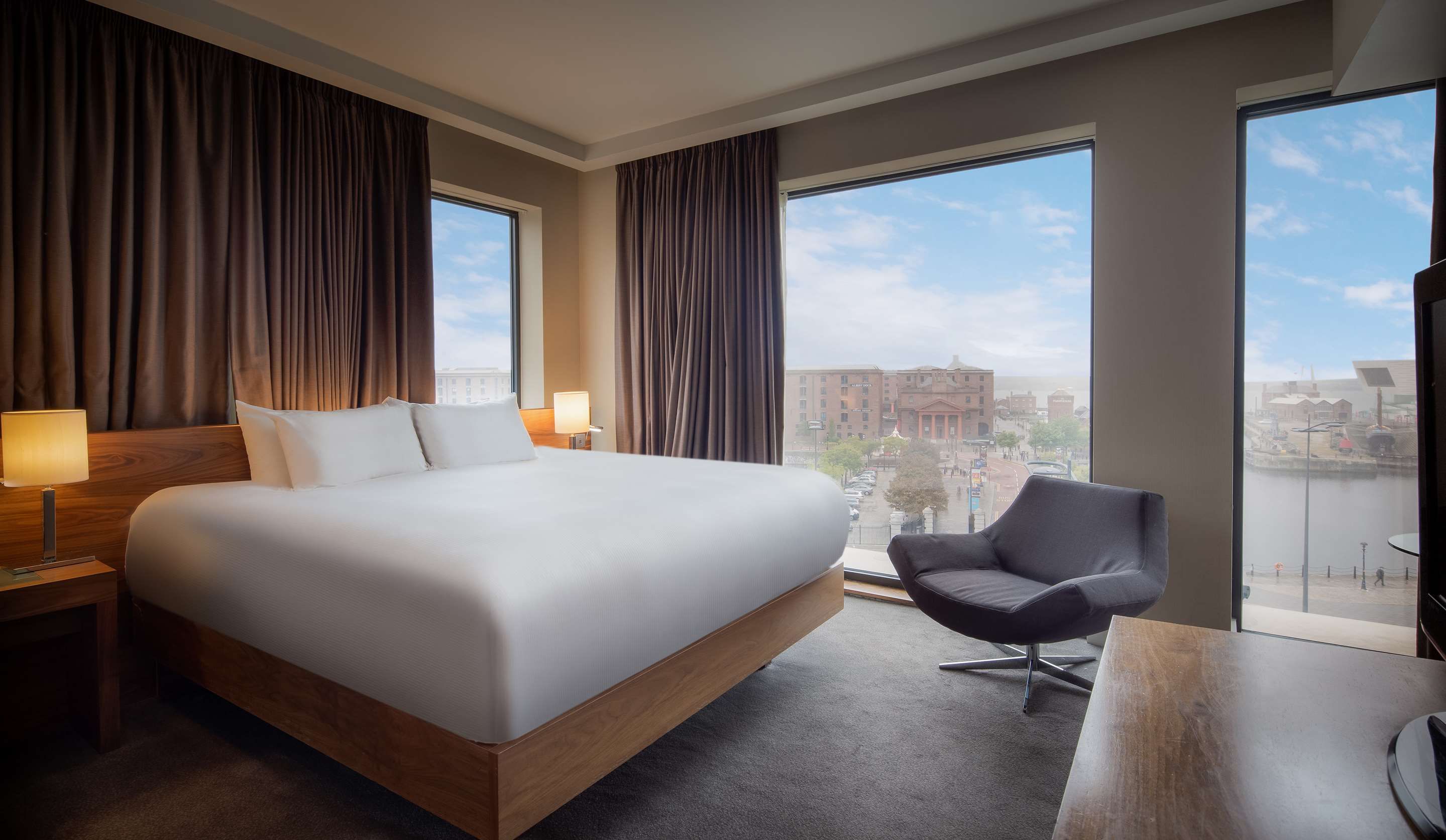 هيلتون ليفربول سيتي سنتر - ليفربول - غرفة نوم