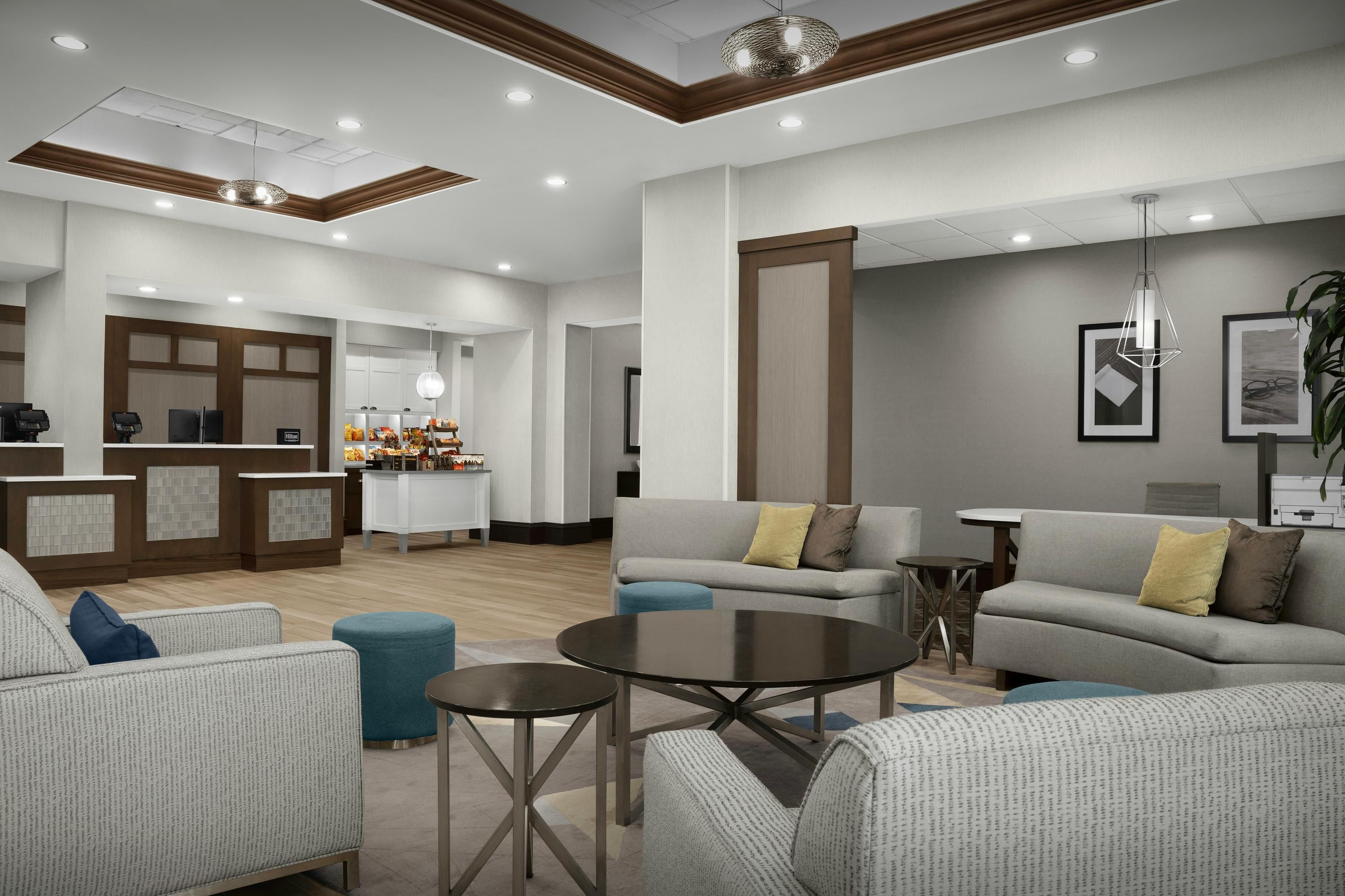 Homewood Suites by Hilton Jacksonville Downtown-Southbank - Jacksonville - Lounge