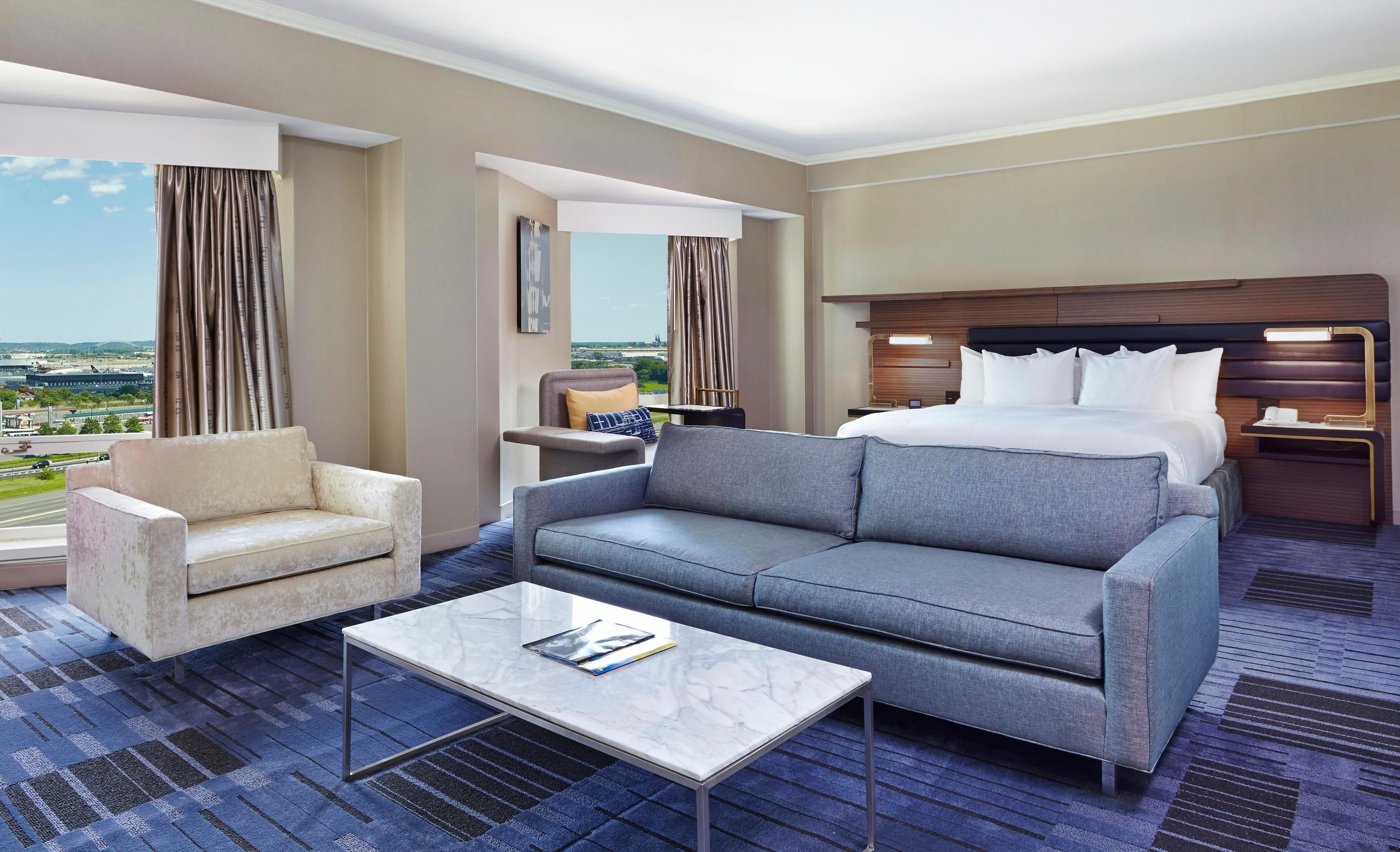 Hilton Newark Airport - Elizabeth - Slaapkamer