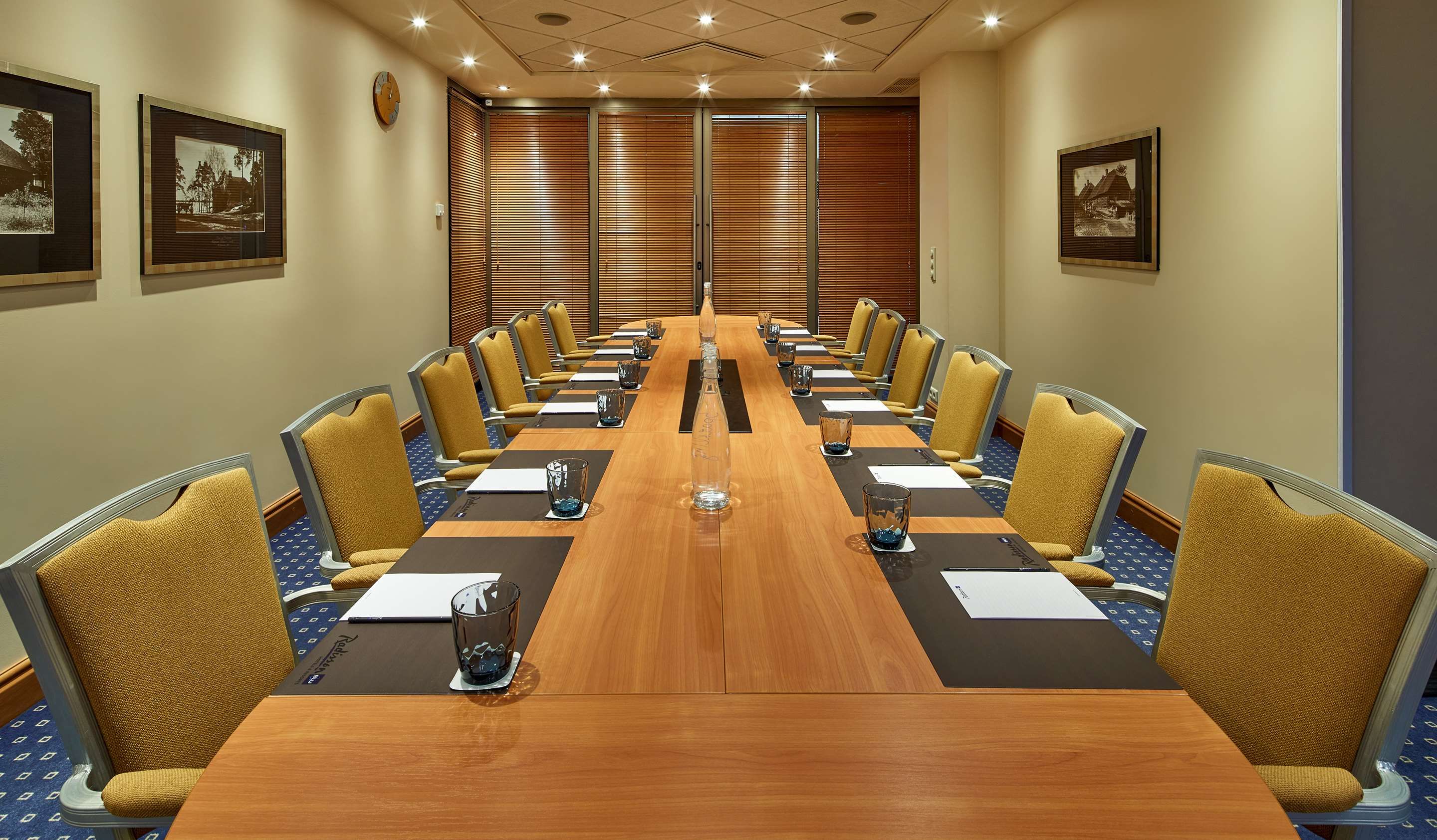 Conference room view of Radisson Blu Ridzene Hotel, Riga