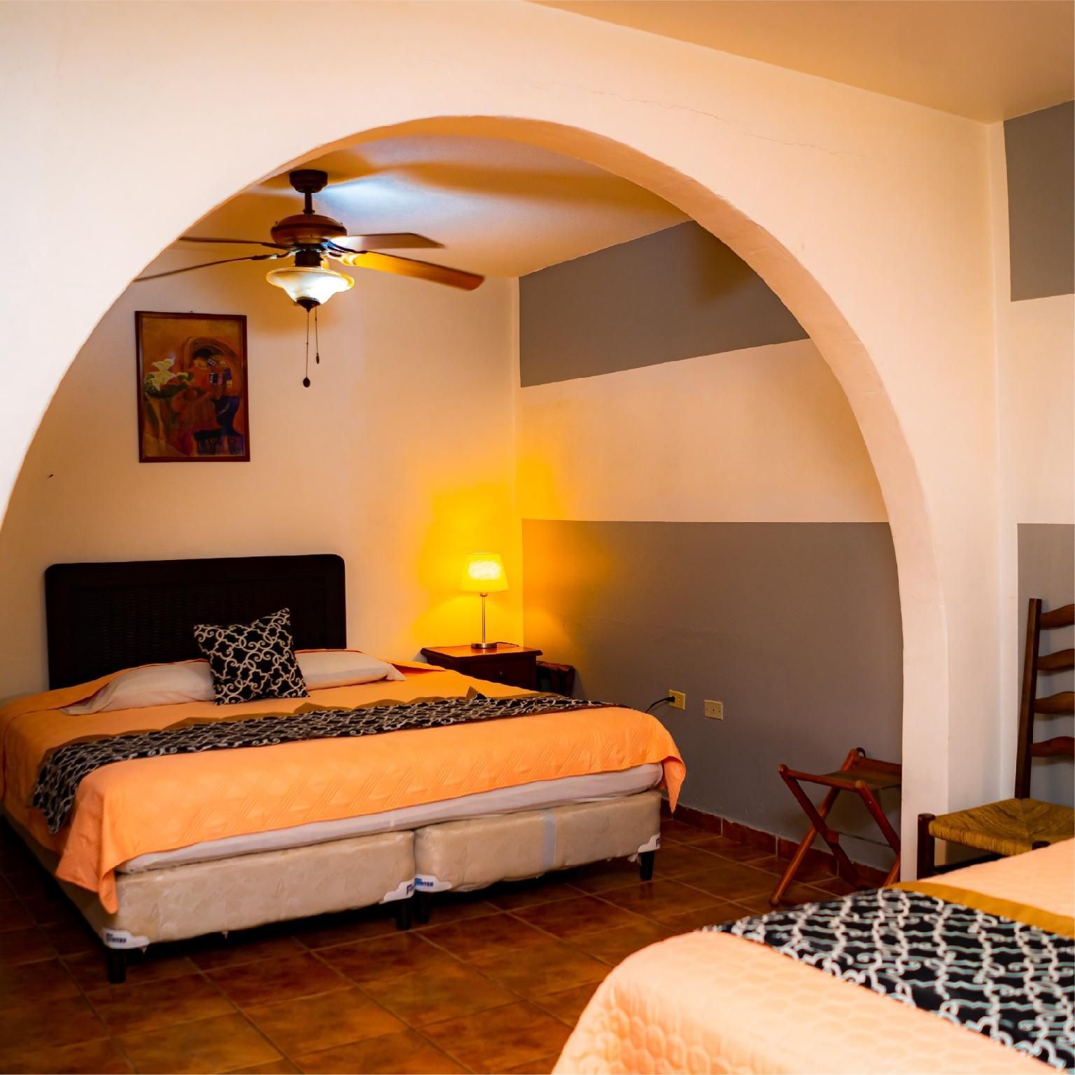 Hotel Don Udos Bed & Breakfast - Копан - Спальня
