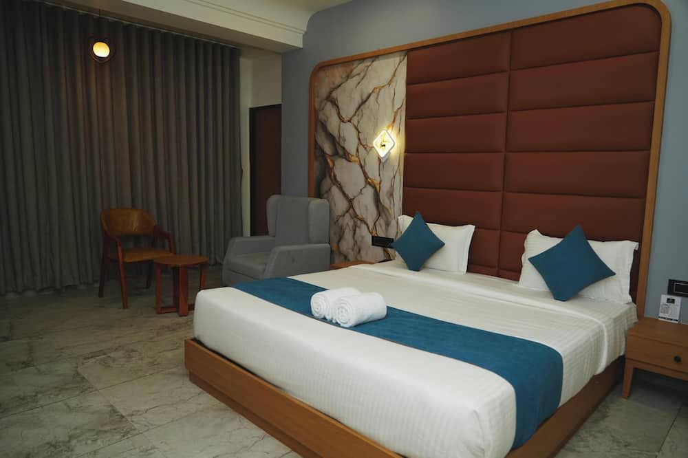 Hotel Leela's - Dwārka - Schlafzimmer