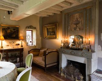 Le Manoir de Maucartier - Reugny - Sala de estar