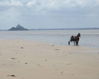 Tissey cottage in the bay of Mont St Michel - Dragey-Ronthon - Playa