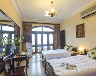 Dragon Hotel - האנוי - חדר שינה