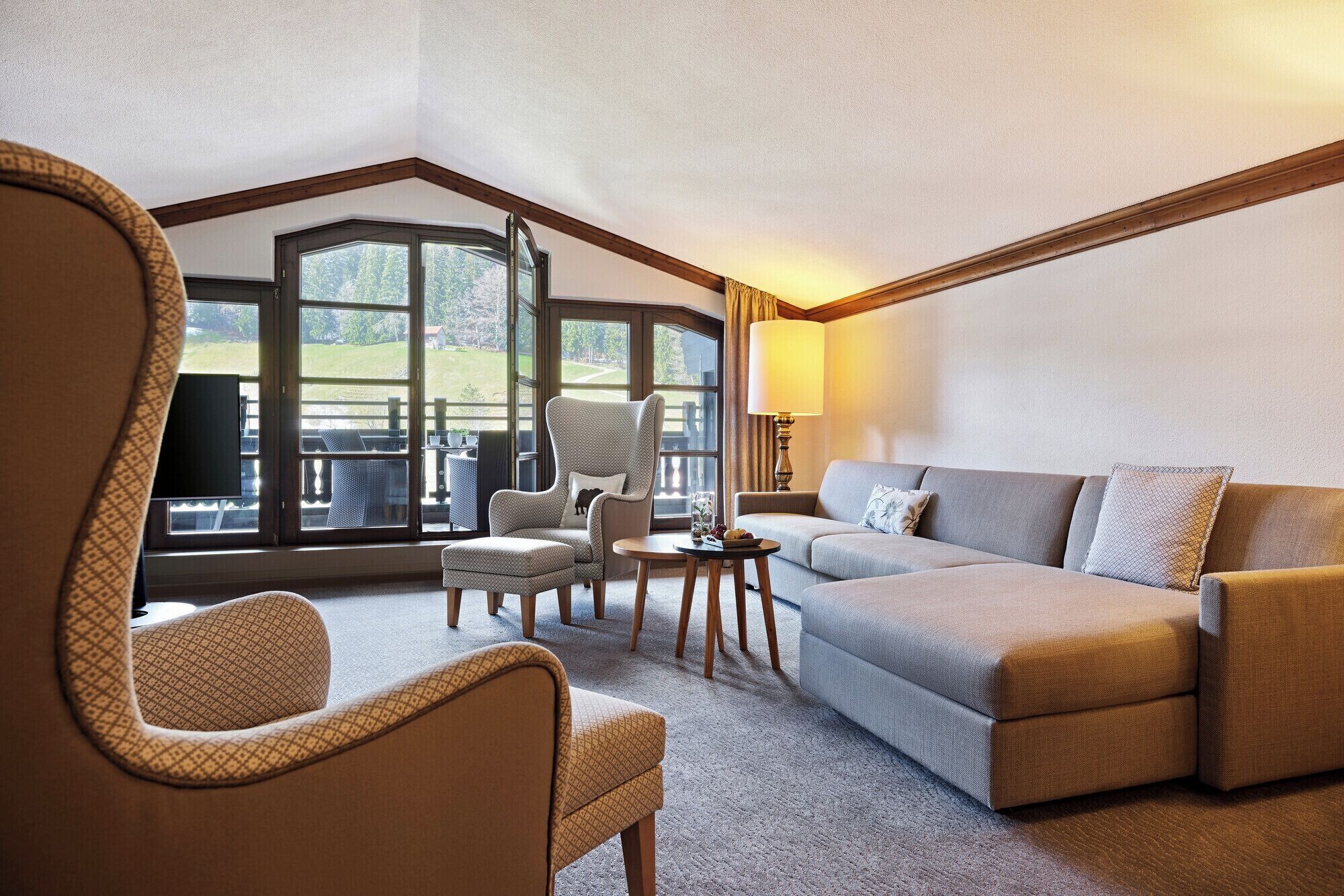 Parkhotel Oberstaufen - אוברשטאופן - סלון