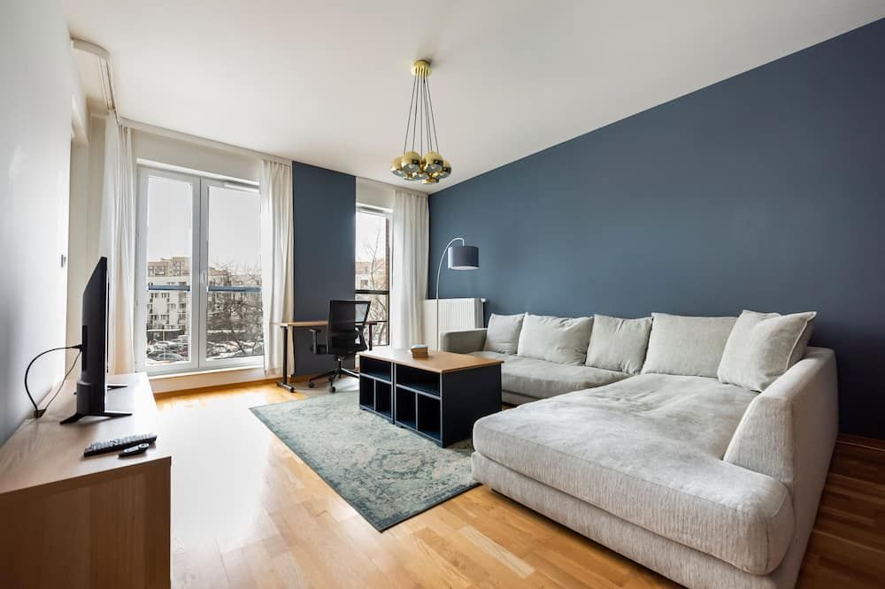 براجا إليجانت ستوديو - وارسو - غرفة معيشة