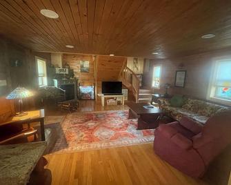 Breath of Fresh Air Cabin great place to relax - Pilot Mountain - Living room