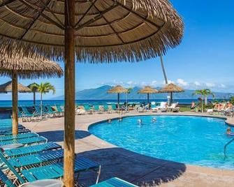 Ocean And Mountain View Corner 2 Bdrm Unit - Royal Kahana 220 - Kahana - Uima-allas